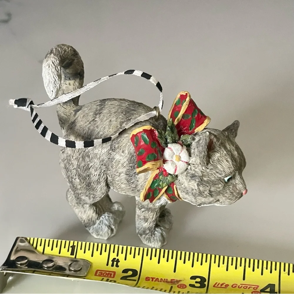 Cat with Bow Ornament by Mary Engelbreit